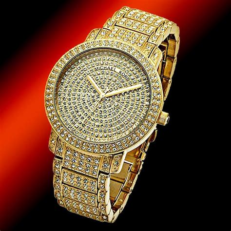 coloured metal watches michael kors|michael kors gold diamond watch.